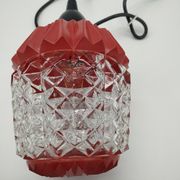 Suspension vintage design lampion années 50