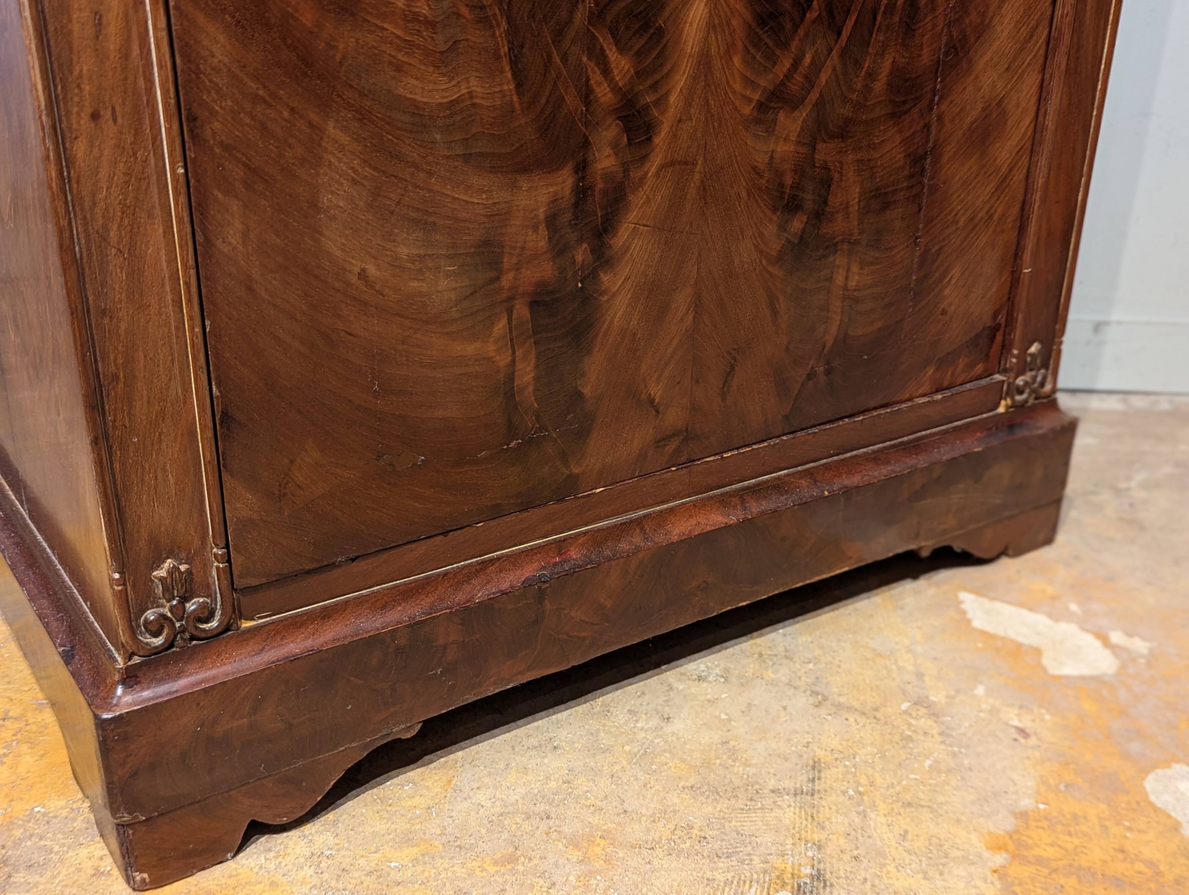 Large 19th century mahogany writing desk