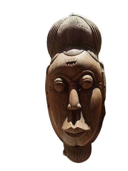 Tribal wooden mask