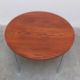 Round dining table in the style of Alfred Hendrickx, 1960s