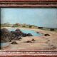 Tableau HSP "Marine" Breton (?) artwork by Alan Hardy 19th century