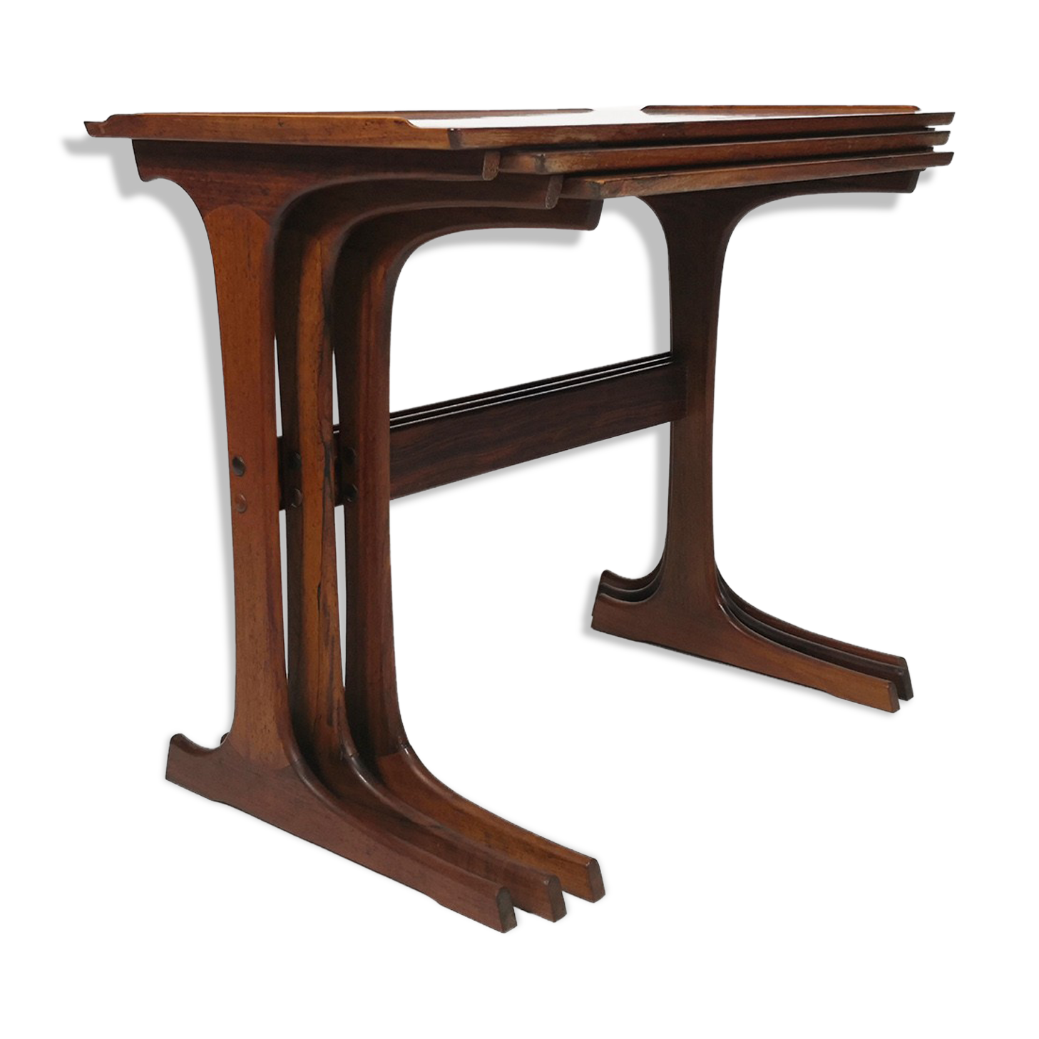 Scandinavian nesting tables, Denmark, circa1960