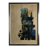 Share MANESSIER Elegy for Martin Luther King I, 1978. Signed lithograph.