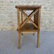 Bedside compass feet in light wood, 60s