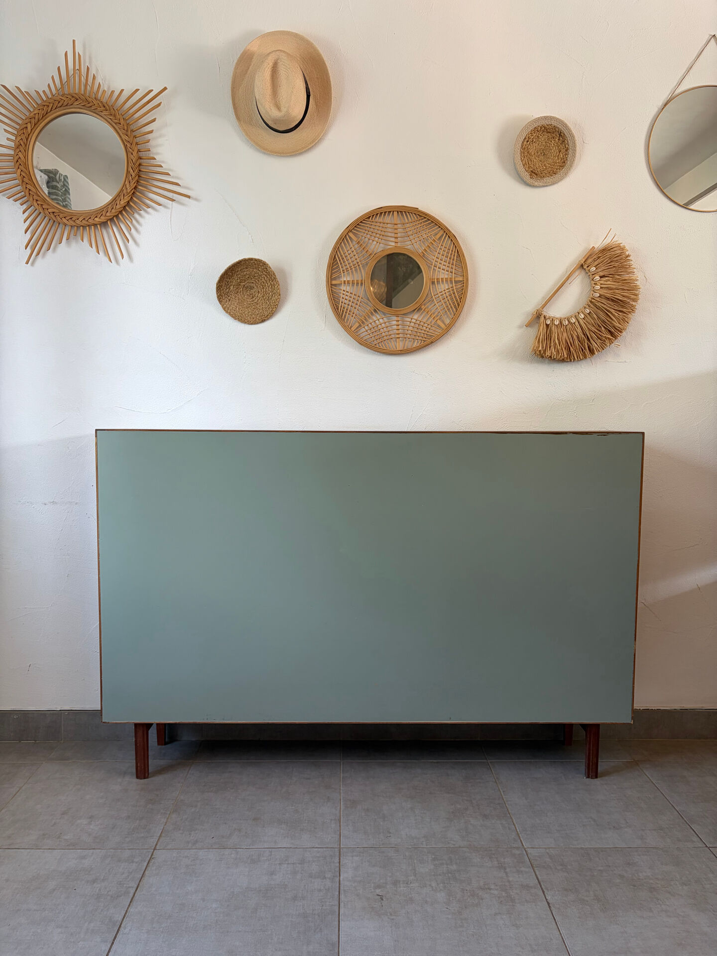 High vintage 1960s enfilade (shallow)