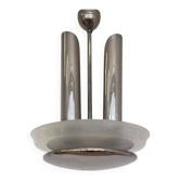Large Very Rare Bauhaus / Functionalism / Art Deco Chrome Chandelier, 1930s