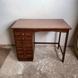 Bureau 7  tiroirs années 50