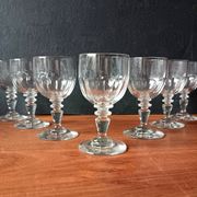 7 verres à apéritif vintage, France