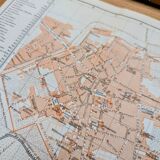 Carte de Ravenne imprimée en 1909, Italie