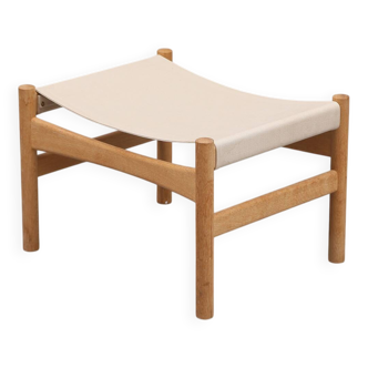 Tabouret danois en chêne conçu par Børge Mogensen, Danemark, 1960