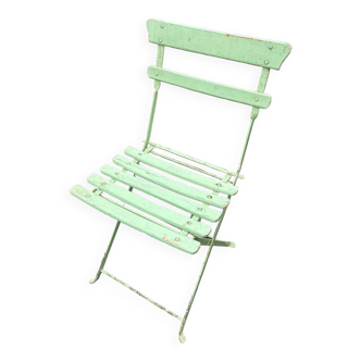 Folding garden chair