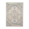 1.6x2.3 m KAMA beige and blue oriental carpet