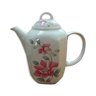 Cafetière ou théière en porcelaine vintage avec pot à lait
