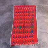 Tapis Marocain Boujad rouge - 145 x 226 cm