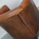 Vintage Dutch Cognac Colored Leather Club Chair