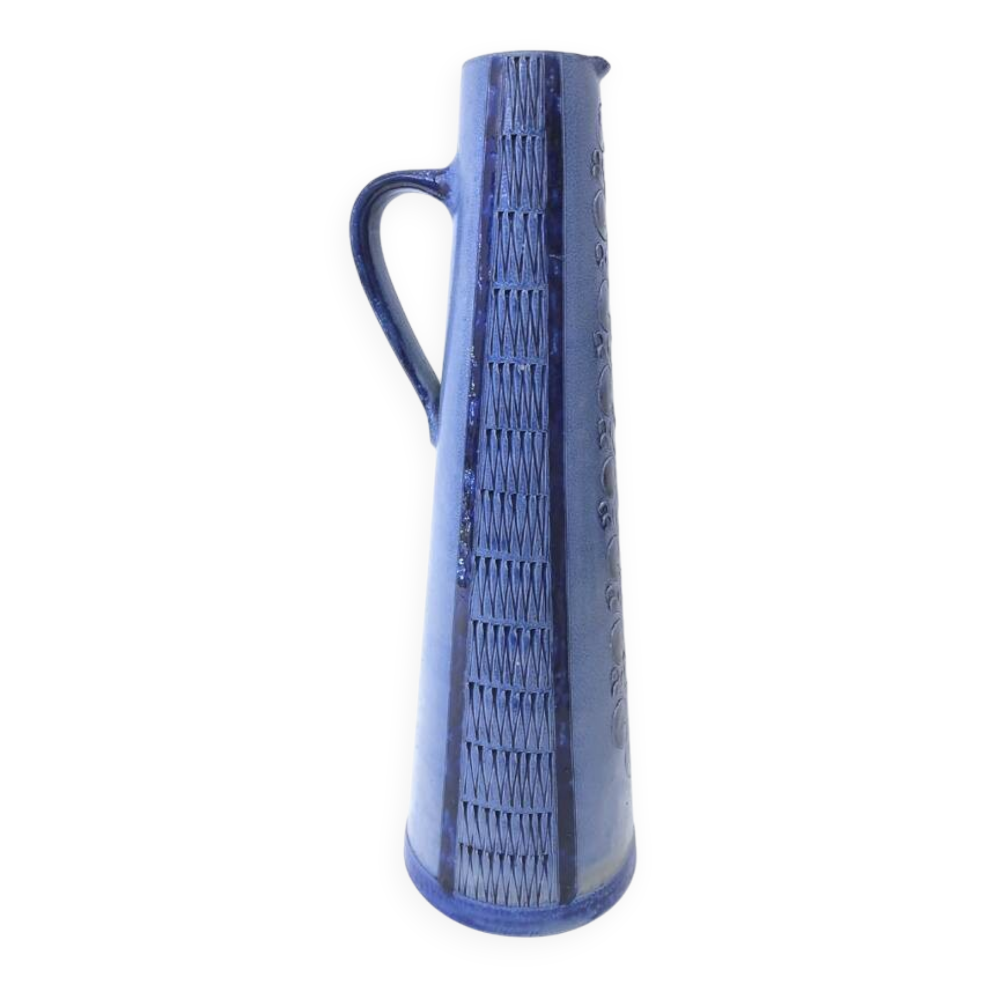 Large blue vase, Switzerland, 1960