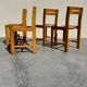 4 designer chairs attributed to André Sornay from the 60s