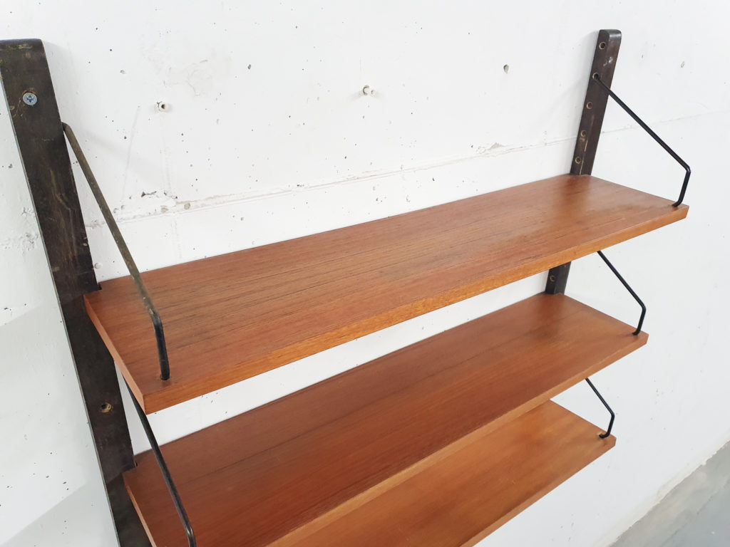 Étagères en teck, Poul Cadovius pour le système royal, Danemark, années 1950