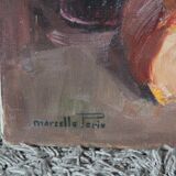 Nature morte au petit déjeuner tableau hst45 x 50