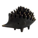 Vintage 1950 hedgehog ashtrays by Walter Bosse for Hertha Baller