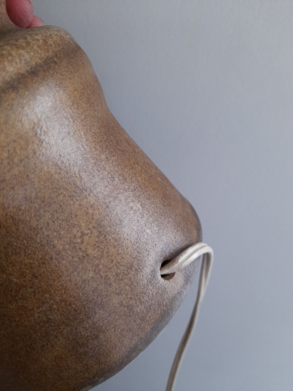 70s ceramic lamp base