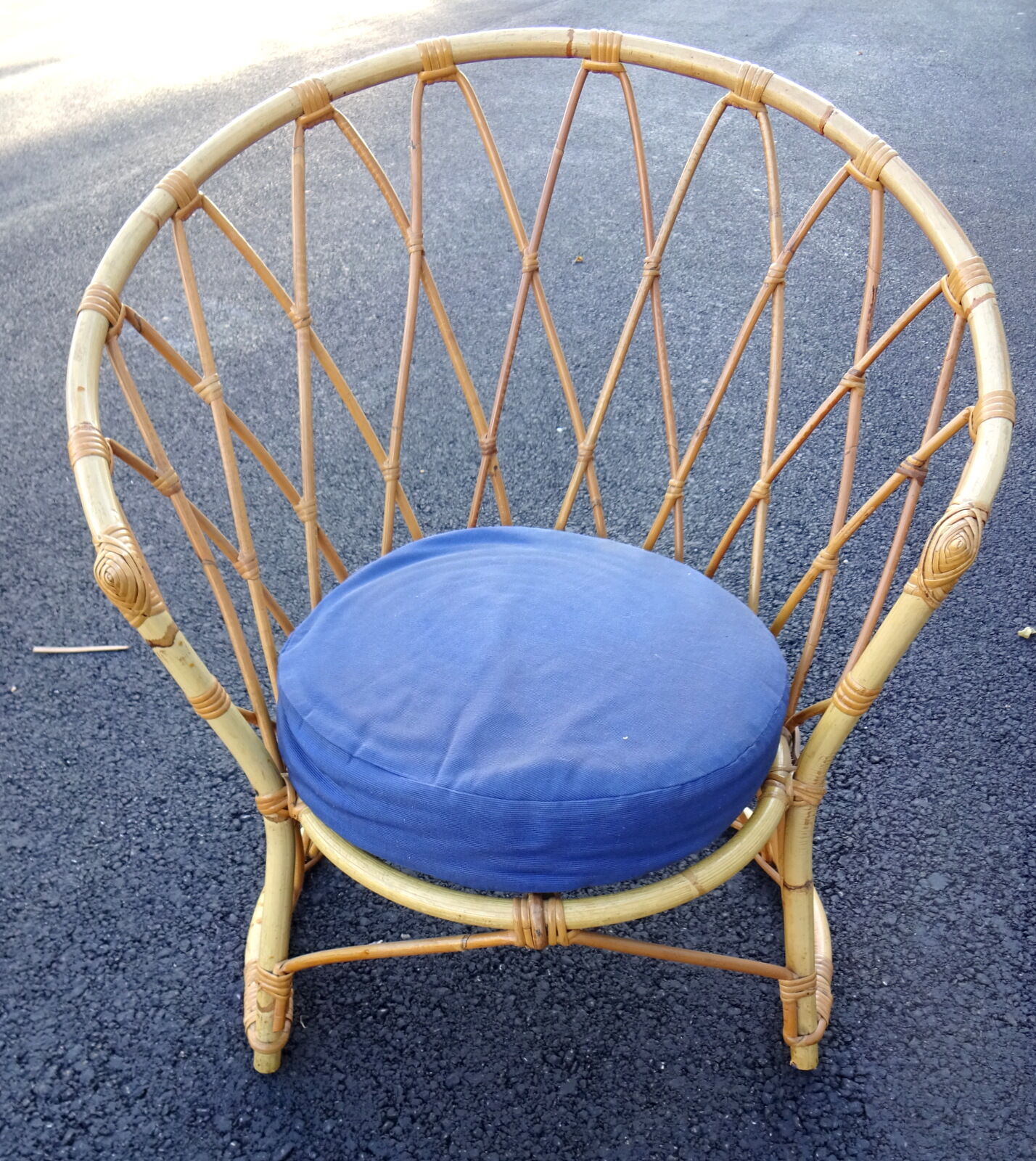 Ensemble de salon en rotin pour enfant