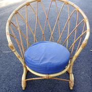 Living room for child rattan set