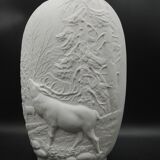 Royal Porzellan Germany KPM Bavaria Biscuit Porcelain Vase