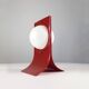 Red Acrylic Area Type Table Lamp by Neal Small, 1960s