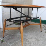 Scandinavian smorrebrod liftable coffee table