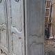 Old cabinet 18th century painted patinated
