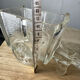 Vintage horse and cart glass trinket dish