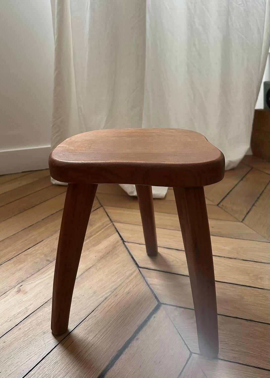 Vintage wooden stool