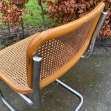 Suite of 4 vintage Chairs model Cesca designed by Marcel Breuer Design