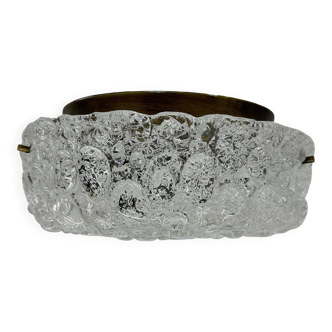 Hillebrand murano glass bubble ceiling lamp , 1970’s , Germany