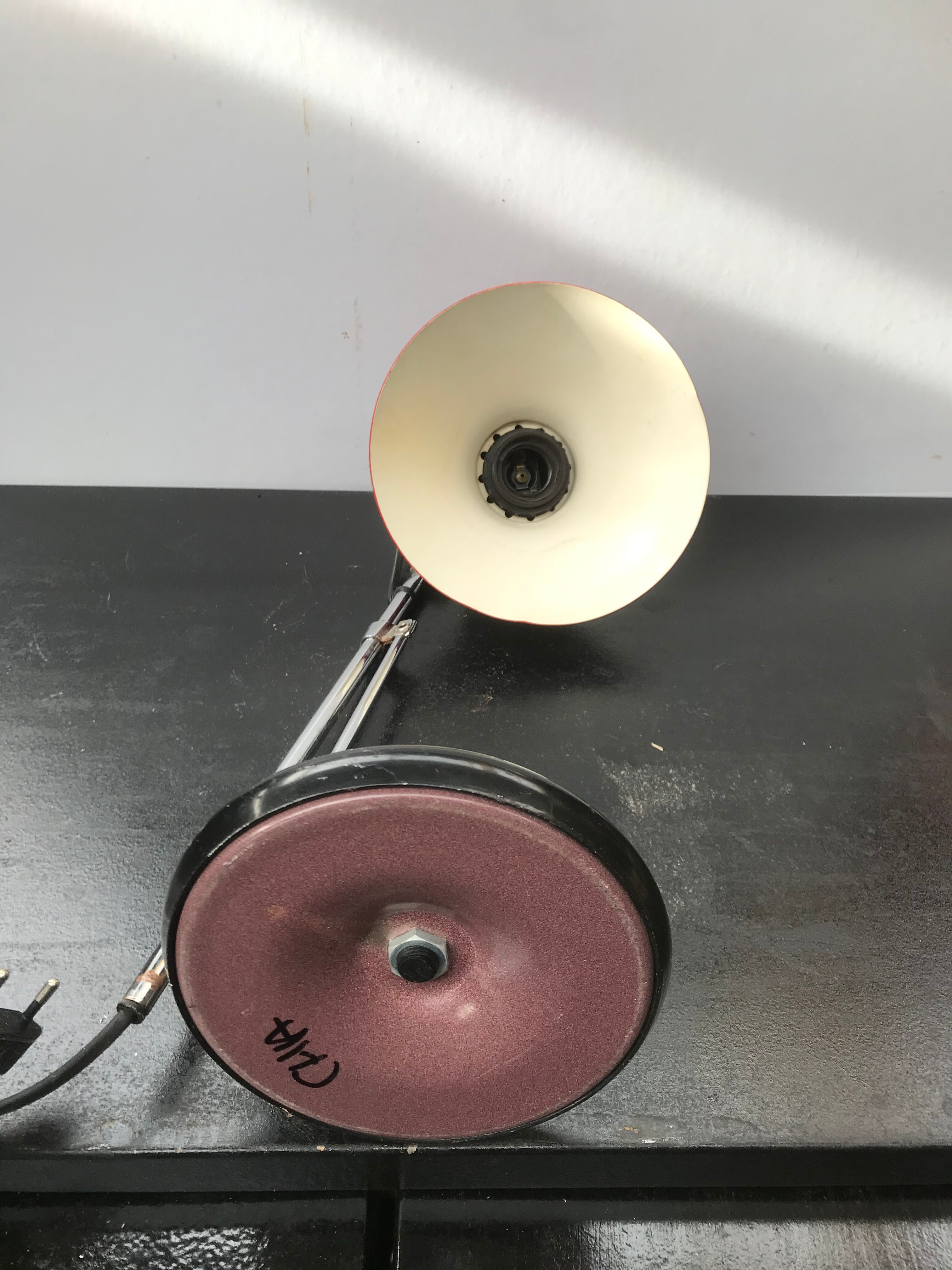 Office lamp aluminor 1970