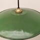 Lot de 4 lampes en tôle émaillée