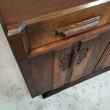 Art Deco oak sideboard