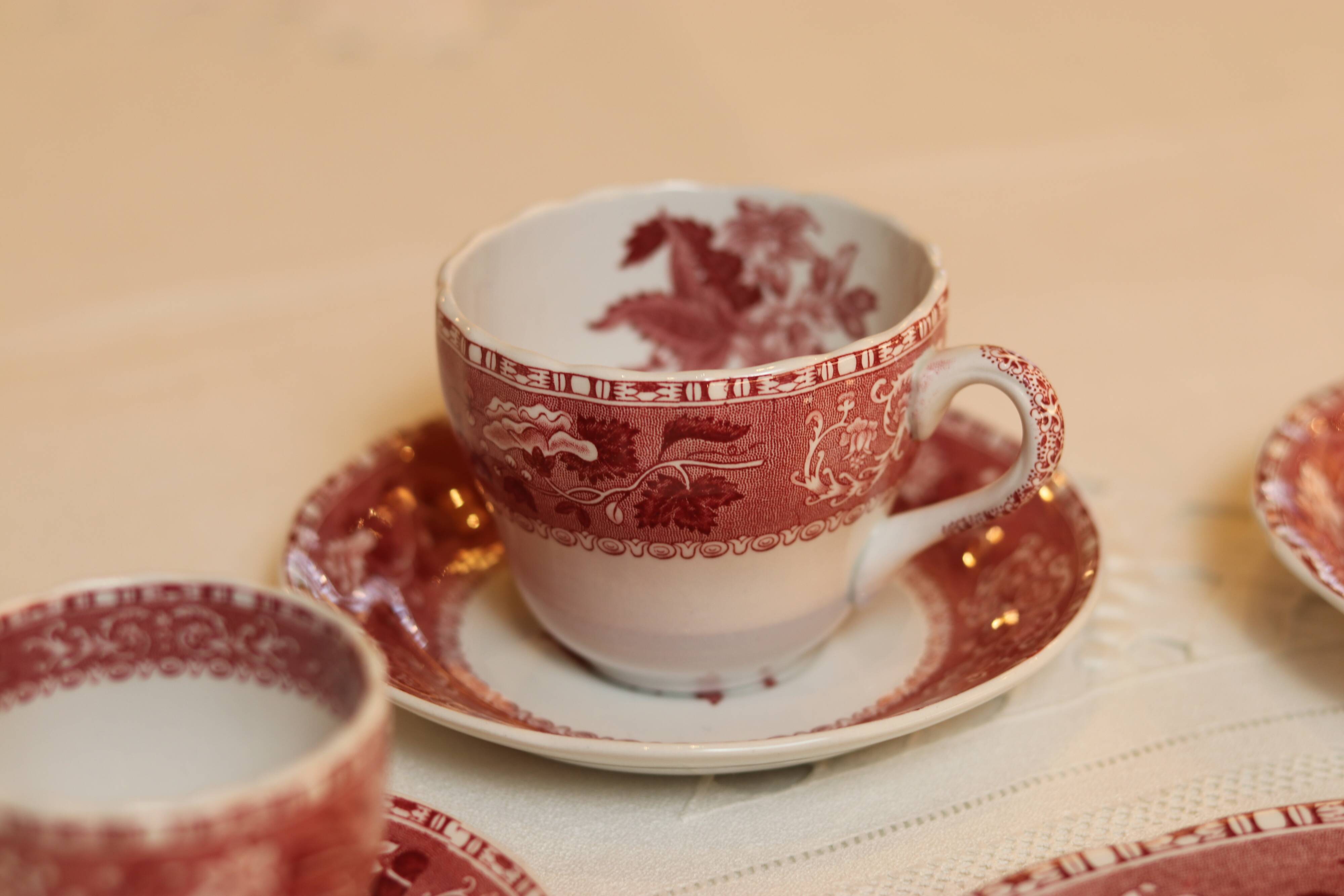Service Spode « Pink Camilla » de 90 pièces, des années 1950