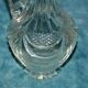 Carafe ewer for wine or water crystal cross of lorraine