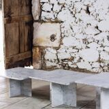 Ensemble de trois tables gigognes en marbre, 1970