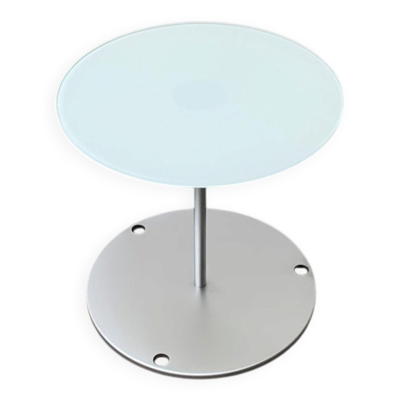 Table d'appoint de la série Drift allemande postmoderne par Walter Knoll, années 1990