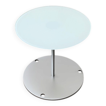 Table d'appoint de la série Drift allemande postmoderne par Walter Knoll, années 1990