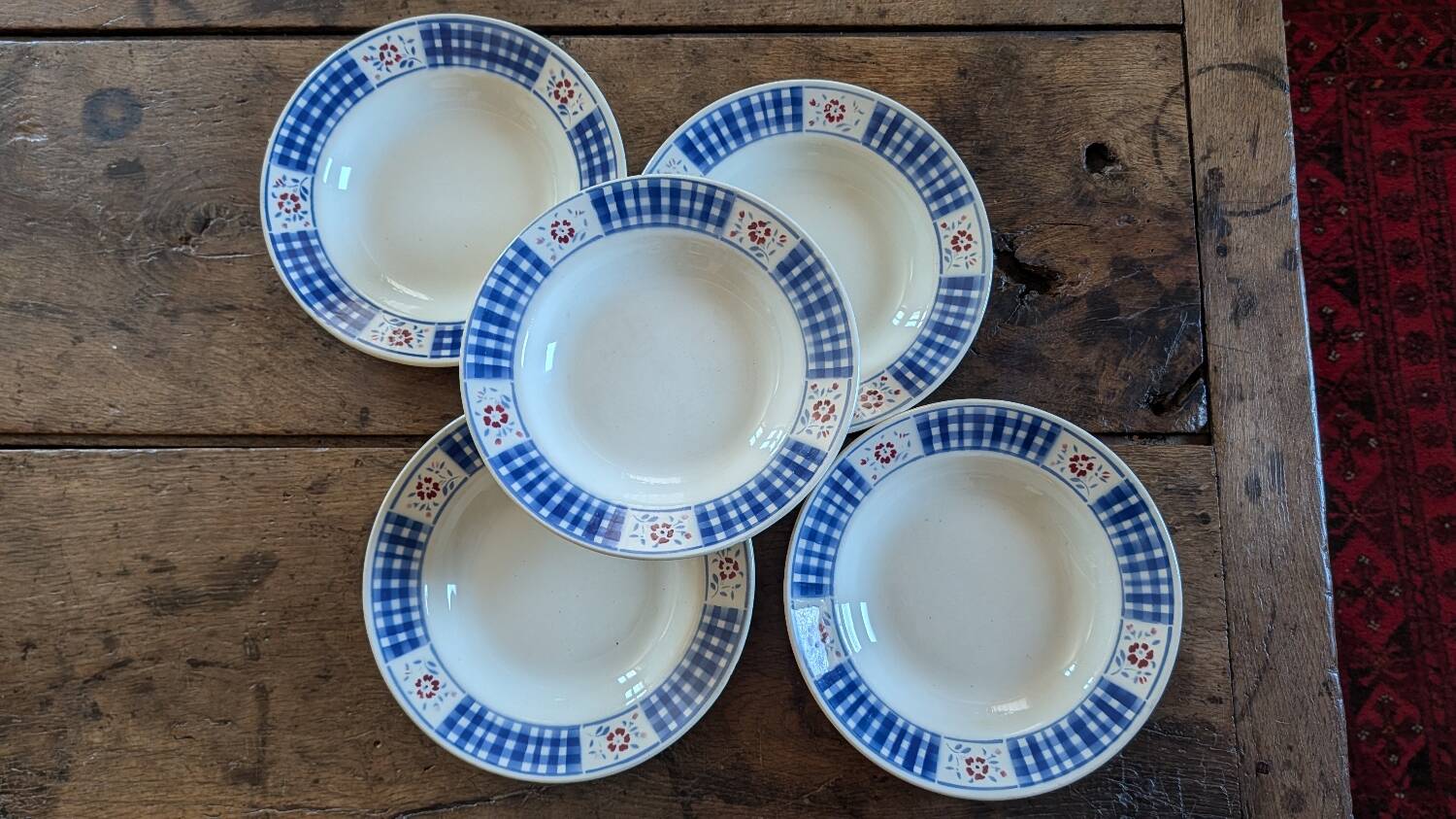 5 Deep Plates KG Lunéville "Gérardmer" (1920-1930)