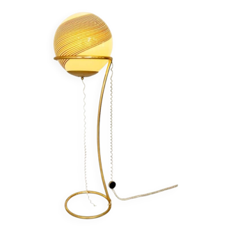 Floor lamp in Murano glass by Venini, Italy 1960s
