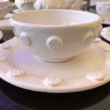 Breakfast service crafted earthenware