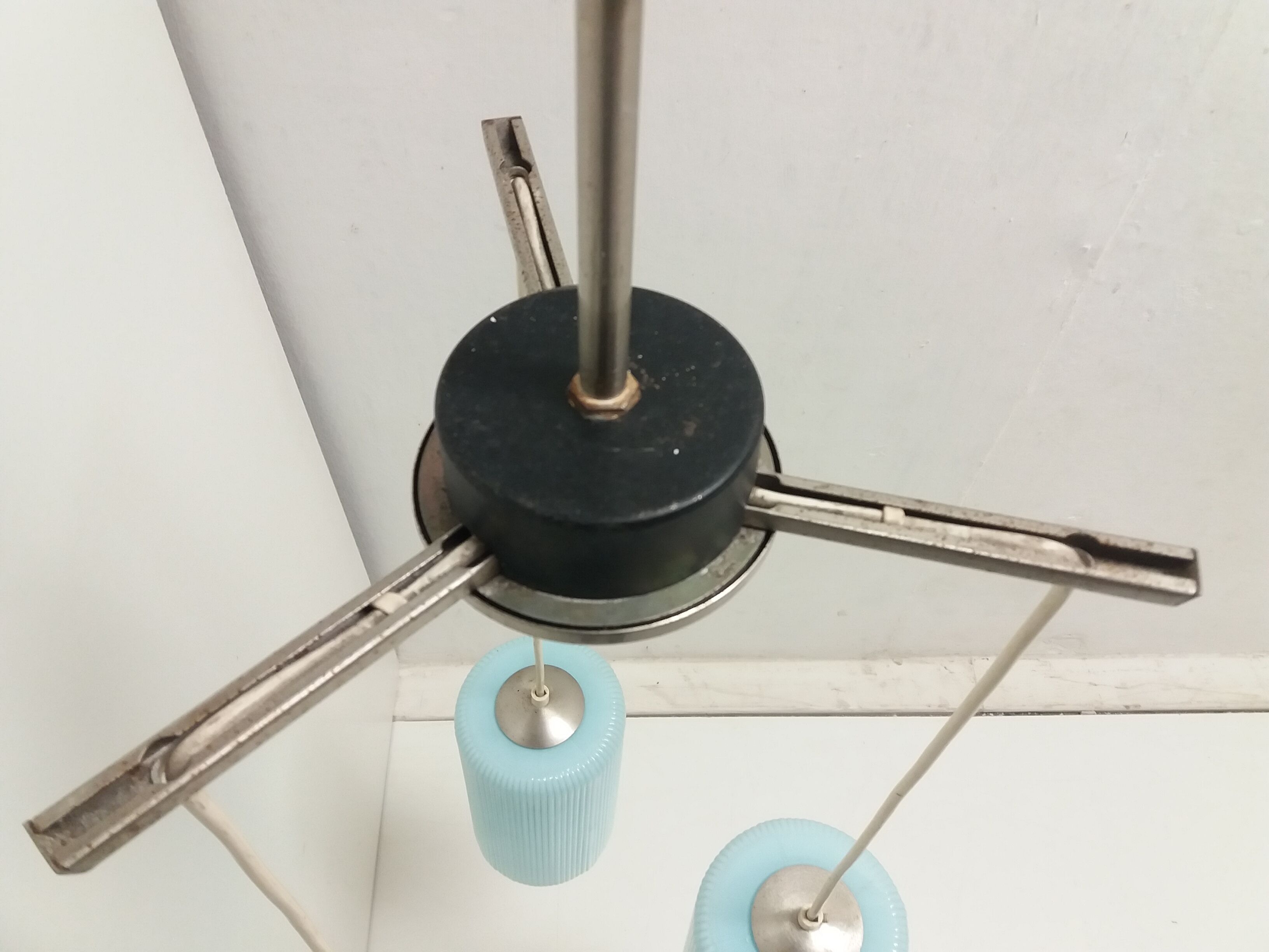 Mid-century design chandelier, Drupol, 1960's.