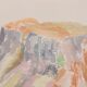 Camille combe: the mountain of bear island, original signed monotype