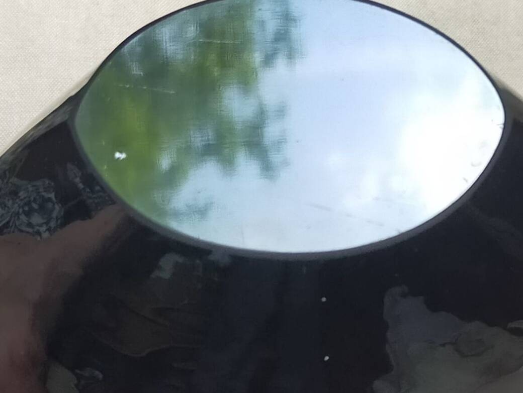 Vintage Amethyst Shoulder Vase design Kjell Engman for Kosta Boda