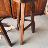 Pair of brutalist stools